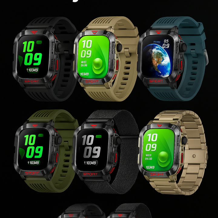Xiaomi LIGE Military Smartwatch – Bluetooth, Rugged, Long Battery