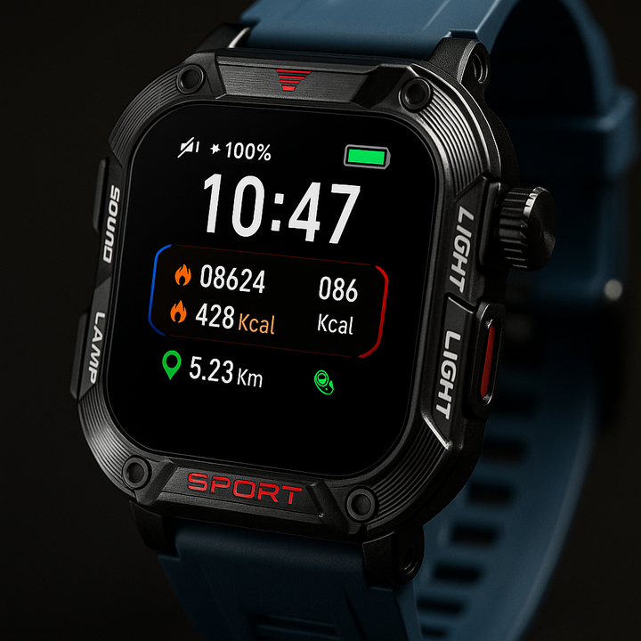 Xiaomi LIGE Military Smartwatch – Bluetooth, Rugged, Long Battery