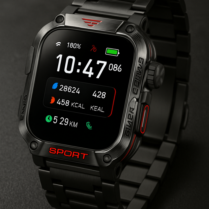 Xiaomi LIGE Military Smartwatch – Bluetooth, Rugged, Long Battery